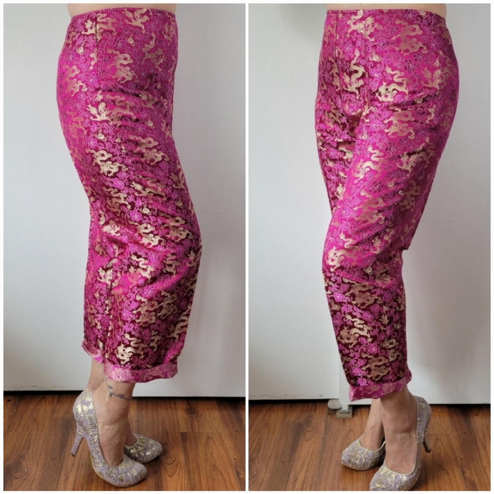 Karen Kane Lifestyle dragon pants - Picture 2 of 9